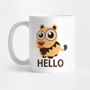 Funny Animal Hello Mug